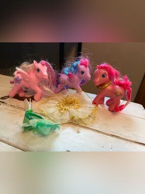 My Little Pony G3 LOT Hidden Treasure Windy Whisper Cinnamon Breeze + 2 Costumes